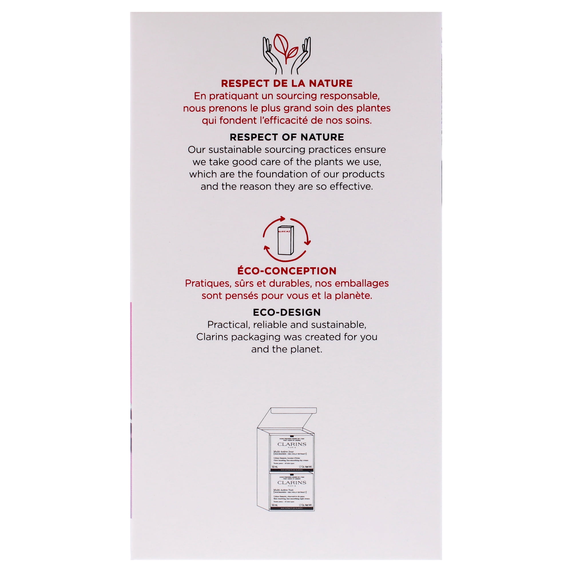 Clarins Multi-Active Partners Kit , 2 Pc 1.7oz Multi-Active Day Cream, 1.7oz Multi-Active Night Cream