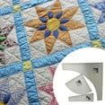 thumbnail image 4 of multicolor Set Of 3 Fan Shaped Quilt Sewing Rulers #73000, 4 of 5
