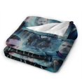 thumbnail image 3 of Manta de franela ultra suave de Jon Snow, cálida y acogedora manta de forro polar, regalo para niños, niñas, adultos, viajes, camping, sofá cama de 152 x 127 cm, 3 of 8