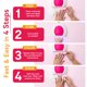 thumbnail image 5 of Lámpara de uñas UV SUNUV SUN2C de 48 W con 4 ajustes de temporizador, color rosa, 5 of 7