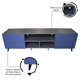 thumbnail image 5 of Mueble para TV de 80" Gris Storm Azul Centro de entretenimiento Hogare Europa, 5 of 10