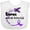 AA-White, variant on Inktastic Lupus Awareness butterfly ribbon Boys or Girls Baby Bib