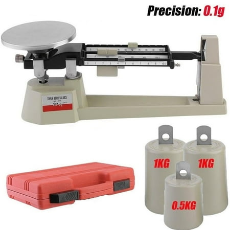 upgraded 2610gx0 1g mechanical triple beam balance scale portable