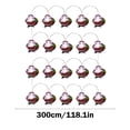 thumbnail image 3 of KOYPTL Christmas Ornaments String Lights Gift bag Santa Claus Shaped-20 LED,Battery Operated Warm Lights for Christmas Tree Fireplace Bedroom Birthday Party Home Indoor Backyard Decorations(9.8 ft), 3 of 6