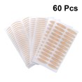 thumbnail image 3 of Miangastore 60 Sheets of Mesh Lace Double Eyelid Stickers Traceless Invisible Double Eyelid Pastes for Women Ladies (Fine Strips Pattern Round Pattern Olive Pattern 20 Sheets Each), 3 of 8