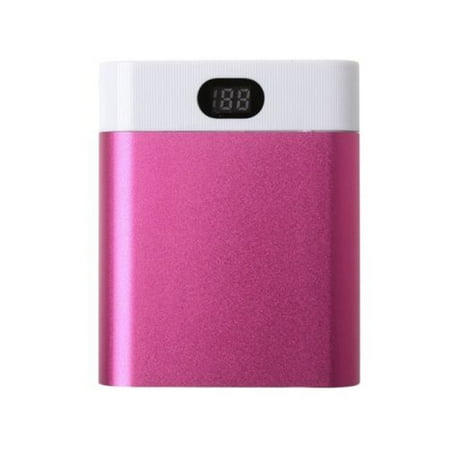 

Gyedtr Electronics Tool Kit 5V Dual Usb 4X 18650 Power Bank Case Kit Battery Charger Box For Smart Phones