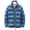 Blue, variant on Vedolay Men Coats for Winter 2023 Fashion Winter Coat Fall Coat Jacket Blue,M