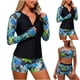 thumbnail image 2 of Conjunto de Bikini de Cintura Alta para Mujeres Sólido sin Espalda de Dos Piezas de Traje de Baño, Diseño de Vendaje con Almohadillas Extraíbles Ropa de Playa, 2 of 7