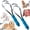 #BB, variant on Dual Sided Shedding Blade for Dogs Stainless Steel Hair Remover for Loose Fur(#B)