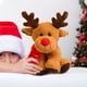 thumbnail image 1 of Fiudx Almohada Navideña de Ciervo, Reno de Peluche, Decoración Festiva, Suave y Colorida, Cojín Acogedor, Decoración Del Hogar, Idea de Regalo para Seres Queridos., 1 of 5