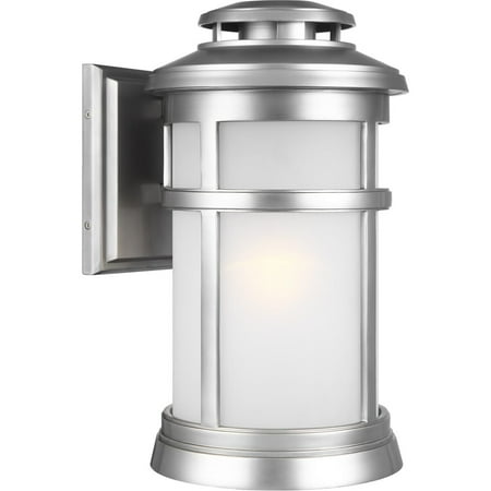 

Feiss OL14302PBS Newport 15.88 Outdoor Wall Lantern in Painted Brushed Steel