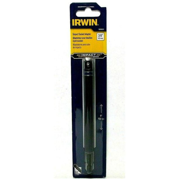 IRWIN Tools 1899890 Impact Performance Series Hex Shank to Square Drive