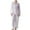 X_Purple, variant on Wang6 Women's Cotton Pajamas Sets 2 Pieces Fall Long Sleeve Pjs Sets Soft Button V Neck Shirts Straight Pants Ladies Loose Fit Plaid Printed Sleepwear Loungewear Sets X_Yellow M