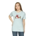 thumbnail image 5 of LOVE Gnome Valentines Day Short Sleeve Tee | Valentines Day Shirt | Leopard Gnome Shirt, 5 of 10