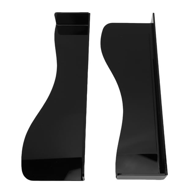 Floating Shoe Organizer, 2pcs Display Shelf Space Saving Acrylic 6.6lb Load Bearing L Shape Rack, Wall Mounted Shoe Shelf for High Heels