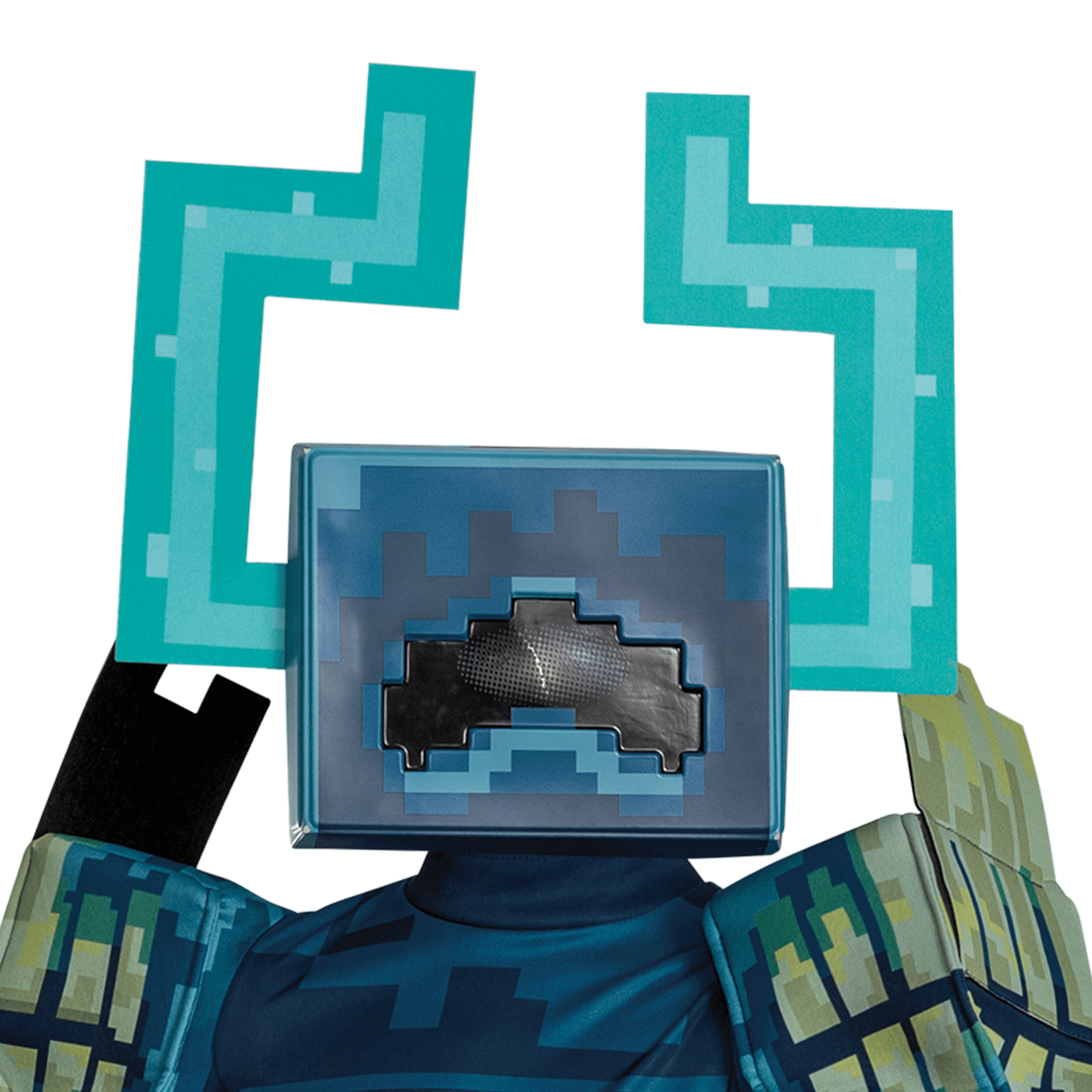 Minecraft Twisted Warden Halloween Costume for Children, Boys Size L (10/12), by Disguise