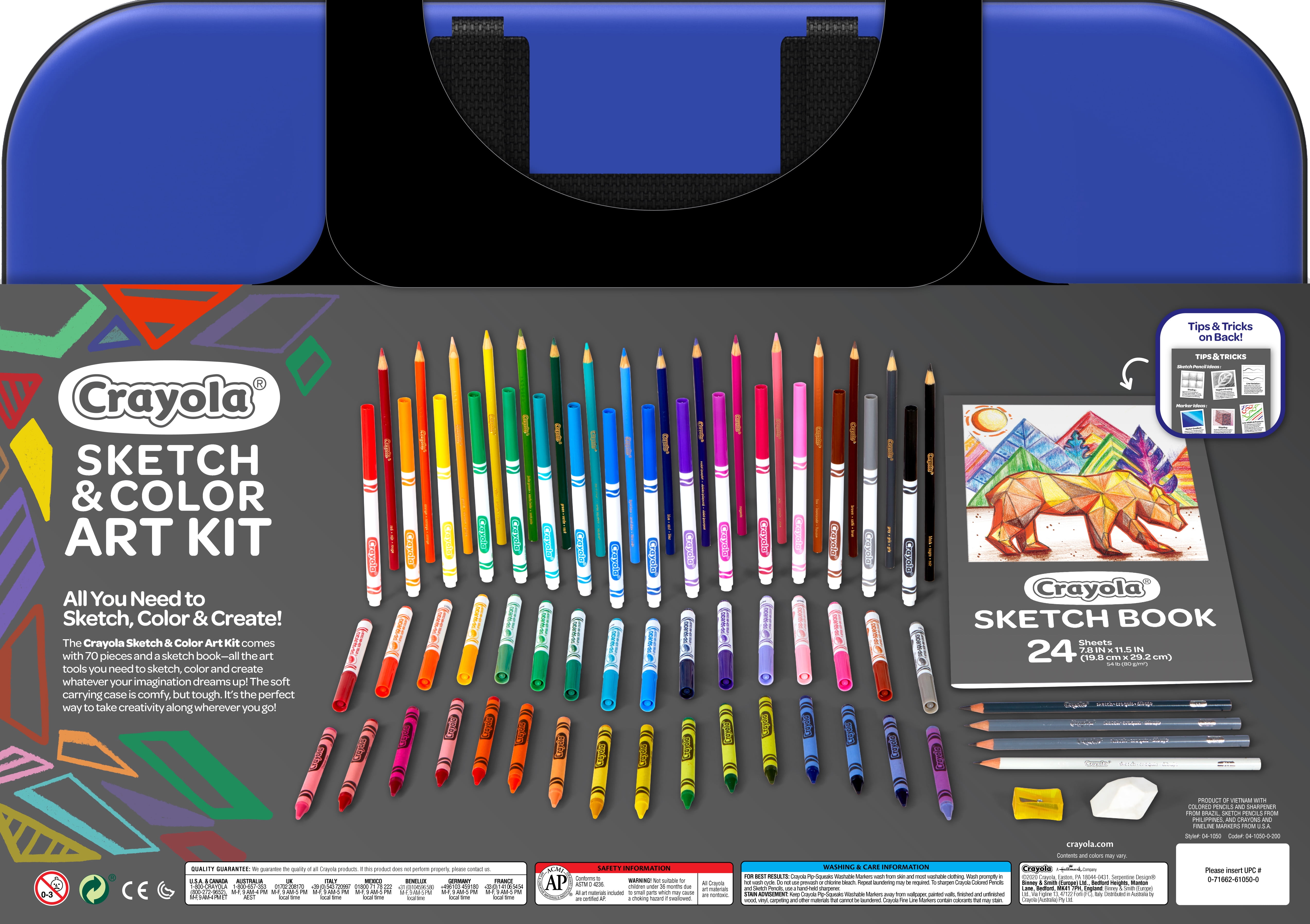 Crayola® Sketch & Color Art Kit