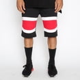 thumbnail image 2 of Red Stripe Moto Shorts, 2 of 4