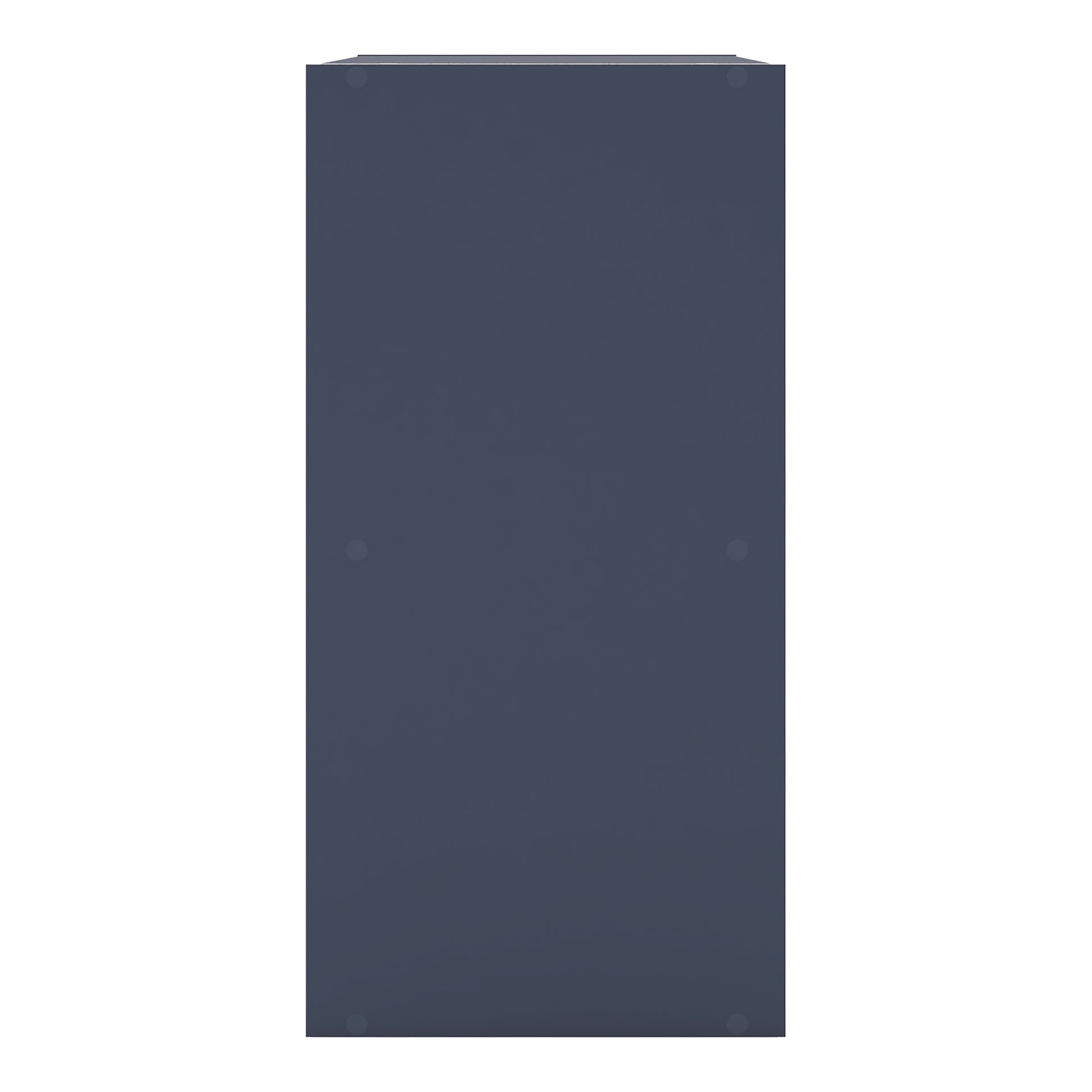 Furniture of America Brooks Stackable 2-Tier Wood Steel Blue Bookcase