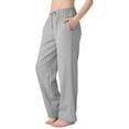 thumbnail image 2 of LJEFF Mens wide Leg Drawstring Pants, Lightweight Breathable Elastic Waist Drawstring Casual All Season Trousers Gray Size 14, 2 of 9