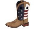 thumbnail image 4 of Smoky Mountain Western Boots Mens Stars And Stripes Brown 4880, 4 of 5