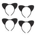 thumbnail image 4 of 4 diademas con , bonitos aros para el pelo, diademas de para niña, diadema para disfraces, suministros para fiestas, Negro, 4 of 8