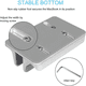 thumbnail image 5 of Soporte vertical para computadora portátil, soporte ajustable para computadora portátil, soporte de escritorio con tamaño de base ajustable, 5 of 8