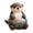 Otter, variant on Handmade Woodland Animal Patchwork Tissue Box DIY Kit – Cute Quilted Sewing Craft for Adults Beginners, Bushland Cozy Collection Pre-Cut Fabric Cover for Home Decor, Functional Gift (Otter)