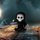 thumbnail image 5 of Movable Sickle Grim Reaper Figurine Halloween Decoration Sickle Grim Reaper, 5 of 5