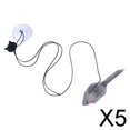 thumbnail image 1 of Runquan 5-6pack Cat Teaser Toy Interactive Hanging Mice Playing Training Catcher Cat 5 Pcs, 1 of 7