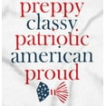 thumbnail image 2 of Preppy Patriotic American Bowtie Girls Kids T Shirt Tees Teen Brisco Brands X, 2 of 6