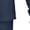 Navy, variant on Roaman's Women's Plus Size Petite Plus Size Long Sleeve Pleated Jacket Dress Set – Elegant 2-Piece Sheath Suit