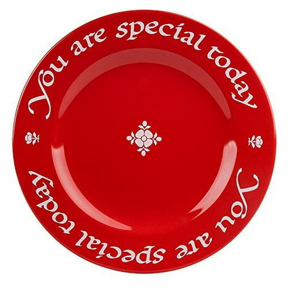 Waechtersbach Plate, You Are Special Today Cherry Red Plate