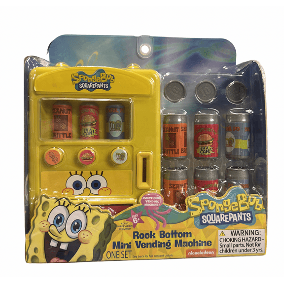 SpongeBob Squarepants Rock Bottom Vending Machine