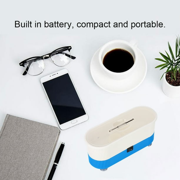 Nettoyeur Ultrasonique Mini Professionnel Portable pour Bijoux et Lunettes