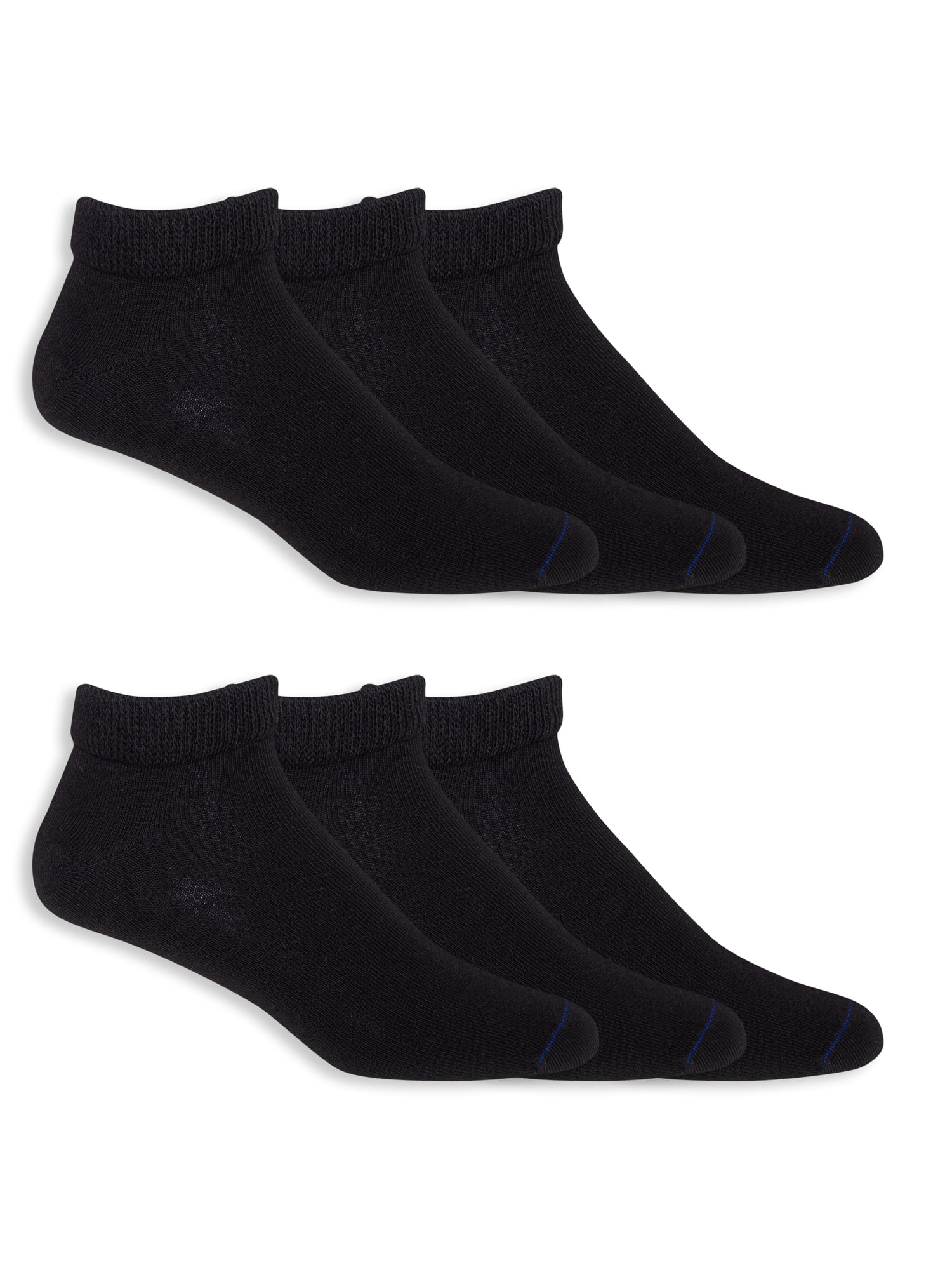 (2 pack) Dr. Scholl's Men's Diabetic Circulatory Lowcut Flat Knit Socks, Adult Large