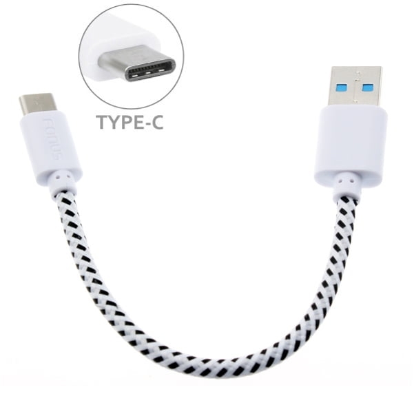 Samsung Galaxy S9+ S9 Compatible Short TypeC Cable Braided Rapid