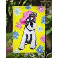 thumbnail image 3 of Carolines Treasures AMB1331GF Spring Cutie Schnauzer Flag Garden Size, 3 of 3