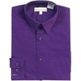 thumbnail image 3 of Boy's Regular Fit Long Sleeve Standard Cuff Pocket Uniform Casual Dress Shirt, 3 of 3
