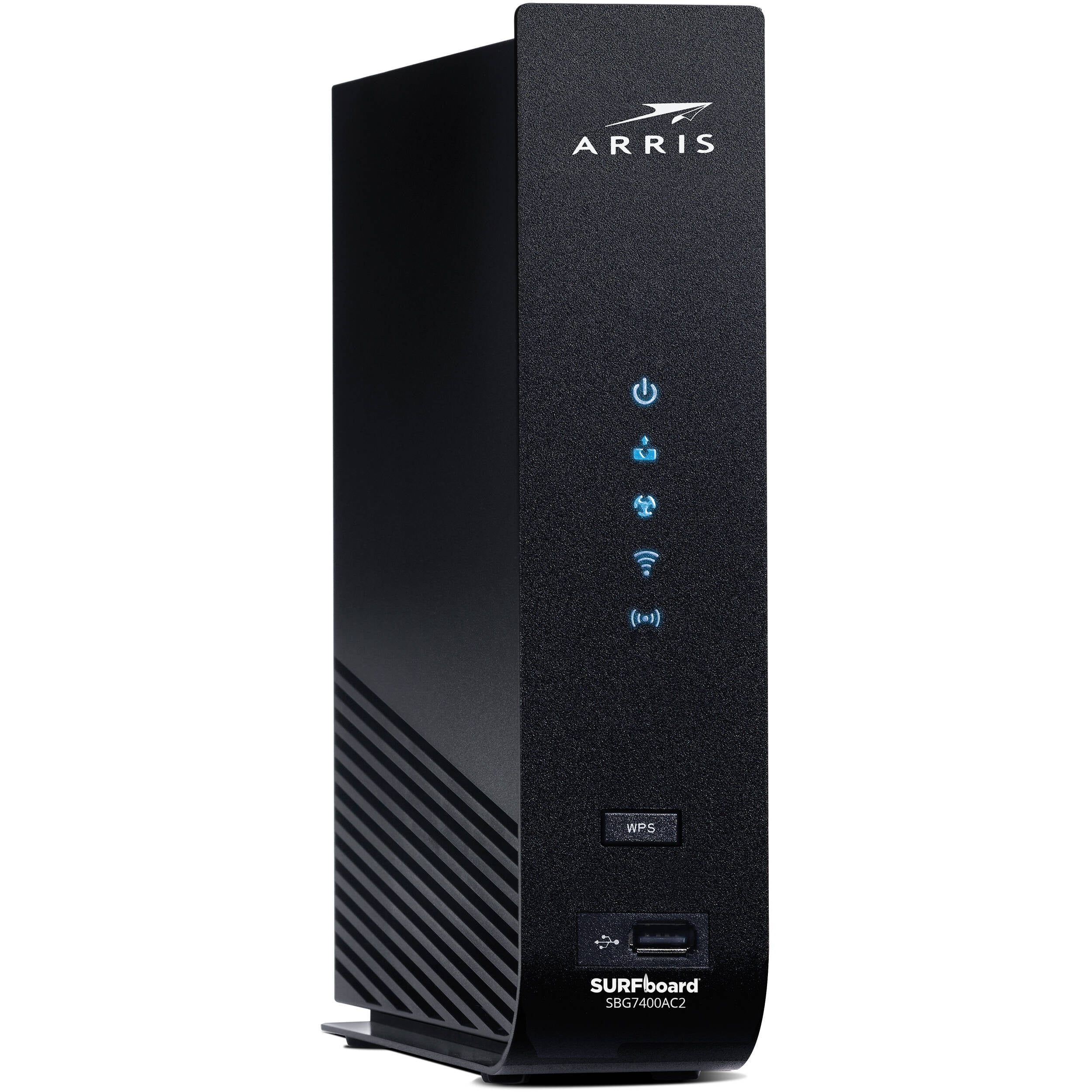 Restored ARRIS SURFboard (24x8) DOCSIS 3.0 Cable Modem / AC2350 Dual-Band WiFi Router (SBG7400AC2) (Refurbished)