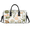 Bronze, variant on Herdesigns Easter Rabbit Travel Gym Bag, Eggs Spring Leaf Sports Duffle Bag Waterproof Lightweight Weekend Carry On Tote for Men Women