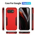 thumbnail image 4 of For Google Pixel 9A Case, Google Pixel 9A Case Dual Layer Hard PC Soft TPU Bumper Full Body Shockproof Strong and Durable Phone Case for Google Pixel 9A,Dropproof,Dust-Proof,G, 4 of 7