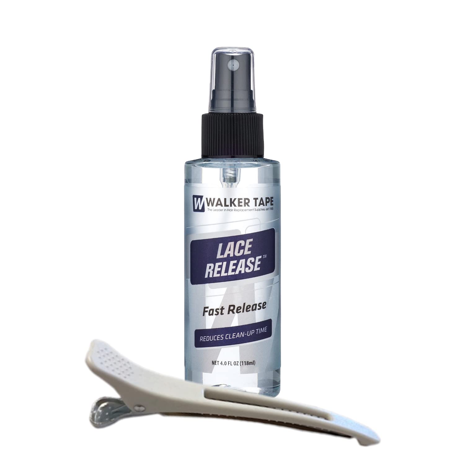 4oz Spray Lace Release w/ White Hair Clip Bundle Saver Pack Front