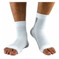 thumbnail image 2 of Chaussettes Courtes de Compression à Bout Ouvert 1 Paire Blanc S/M Blanc S/M, 2 of 4