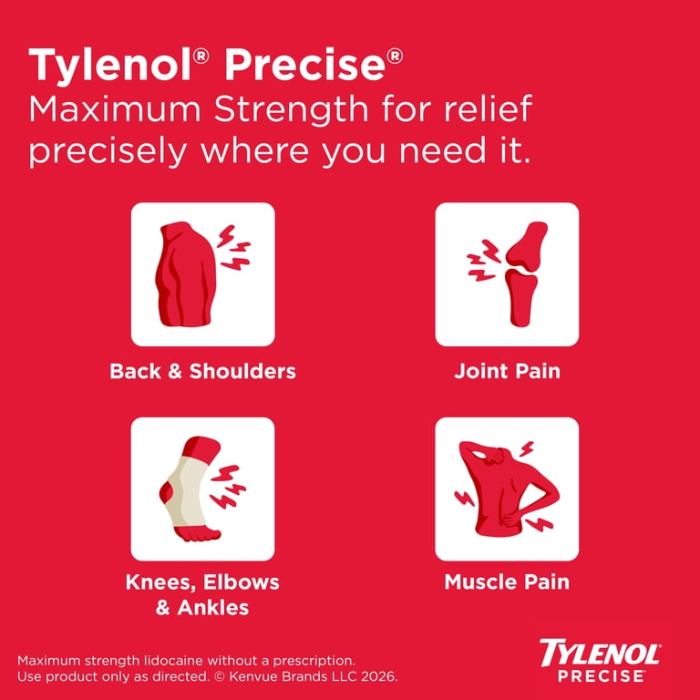 Tylenol Precise Cooling Pain Relief Cream, Lidocaine photo 3