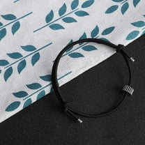 YUVA Bracelet Car Window Breaker, Steel/Rubber, Black, Emergency Escape Tool, Fashionable Wrist Strap, Breaks Tempered Glass, Gift-Worthy