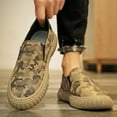 thumbnail image 2 of Mens Camo Slip on Walking Loafers 2025 Casual Comfortable Camoflage Low Top Canvas Shoes Fashion Sneakers, 2 of 8