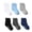 Light Blue, variant on AOMPMSDX Baby Socks 6 Pack Baby Toddler Unisex Socks Baby Girl Boy Soild Non Floor Socks Grey 5 Years-7 Years