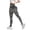 Dark Gray, variant on GEWSEY Tie Dye Lifting Leggings for Women Fitness Yoga Seamless Scrunch High Waisted Leggings (, L)