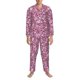 thumbnail image 3 of Fotbe Sweet Heart Pijama de Hombre con Estampado de Manga Larga, Conjunto de 2 Piezas, Ropa de Dormir Suave y Cómoda con Bolsillos-X-Large, 3 of 7